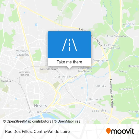 Rue Des Filles map