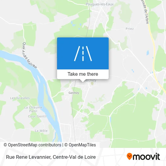 Rue Rene Levannier map