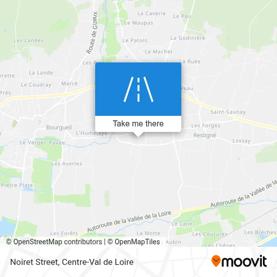 Rue Noiret map