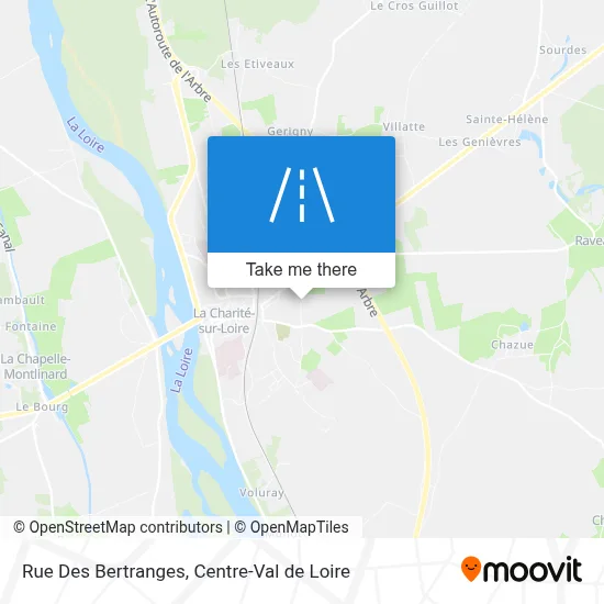 Rue Des Bertranges map