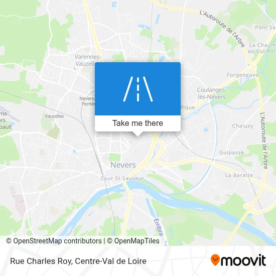 Rue Charles Roy map
