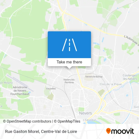 Rue Gaston Morel map