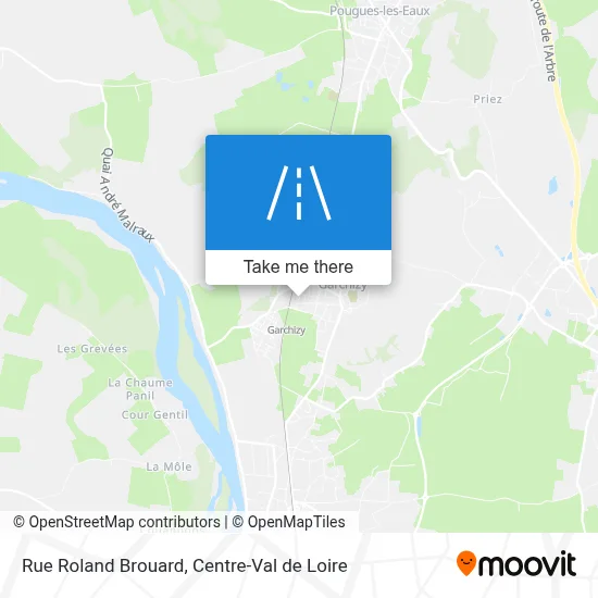 Rue Roland Brouard map