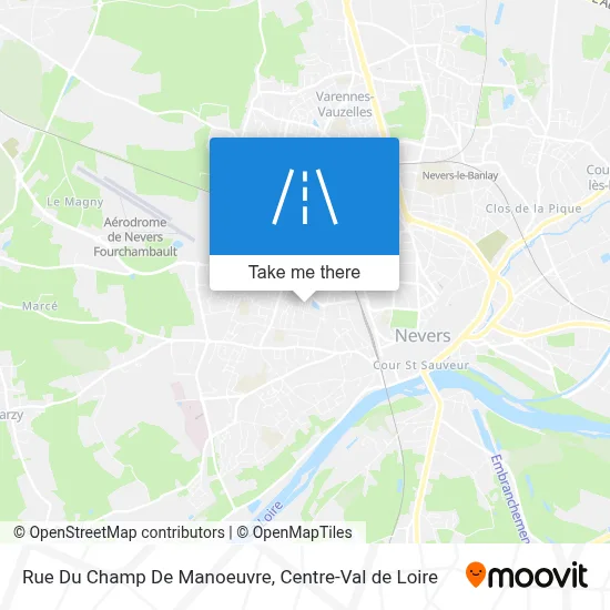 Rue Du Champ De Manoeuvre map
