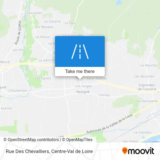 Rue Des Chevalliers map