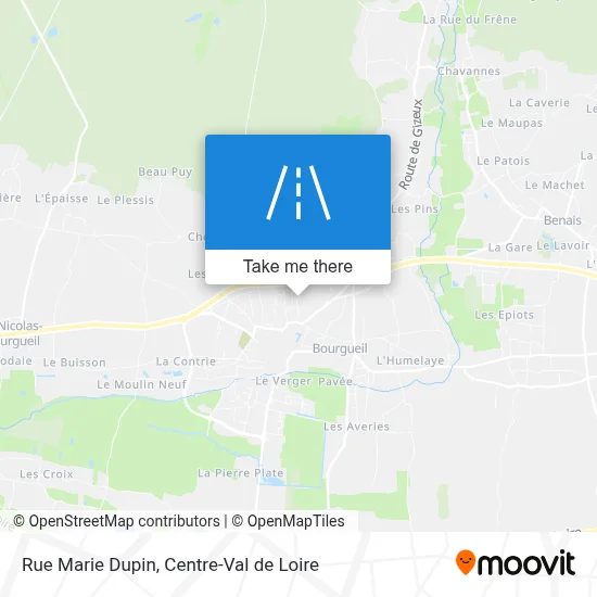 Rue Marie Dupin map