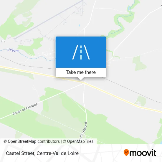 Rue Du Castel map