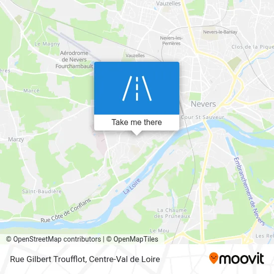 Rue Gilbert Troufflot map