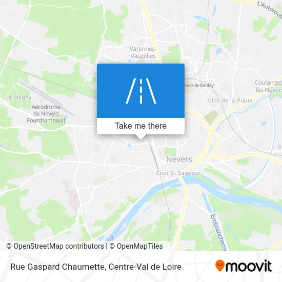 Rue Gaspard Chaumette map