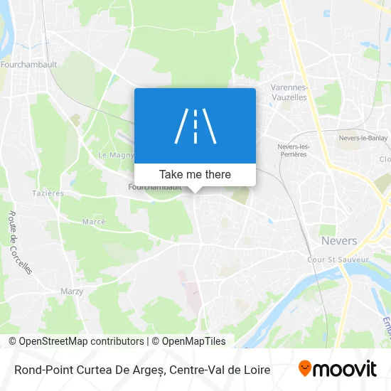 Rond-Point Curtea De Argeș map