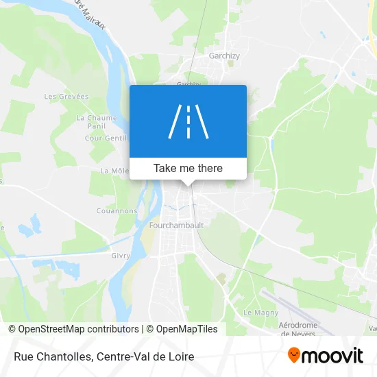 Rue Chantolles map