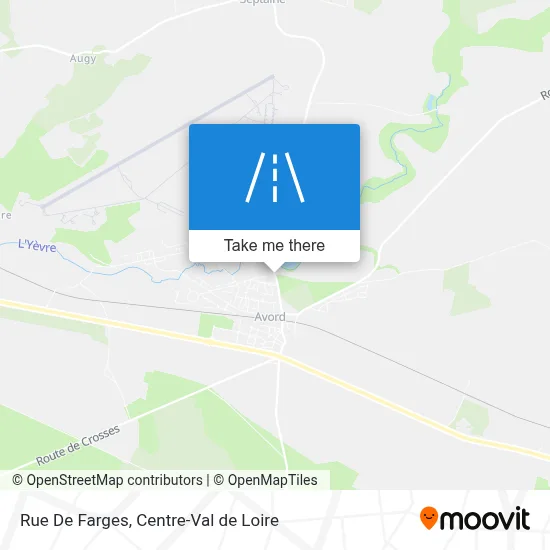 Rue De Farges map