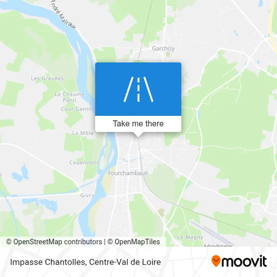 Impasse Chantolles map