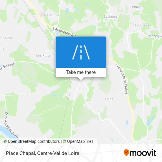 Place Chapal map