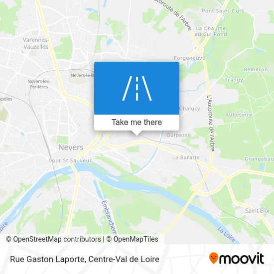 Rue Gaston Laporte map
