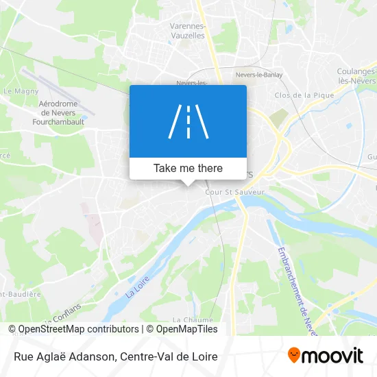 Rue Aglaë Adanson map