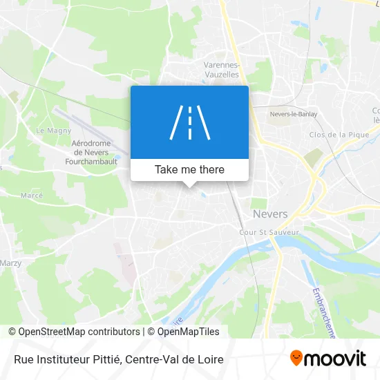 Rue Instituteur Pittié map