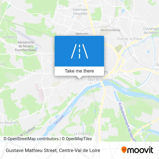 Rue Gustave Mathieu map