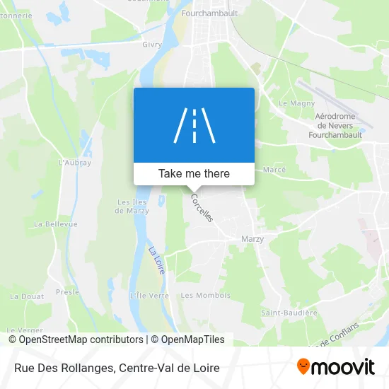 Rue Des Rollanges map
