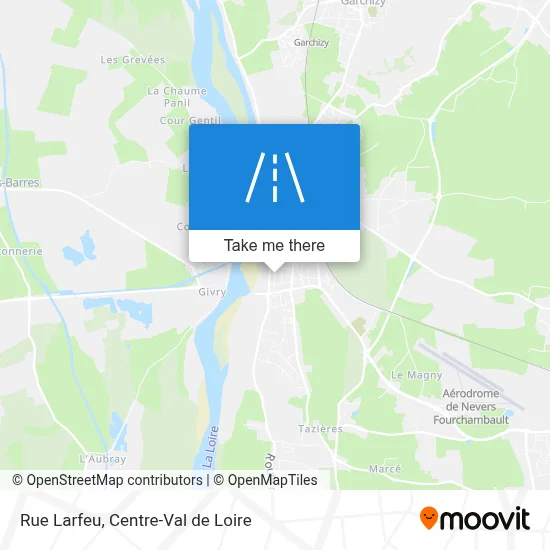 Rue Larfeu map