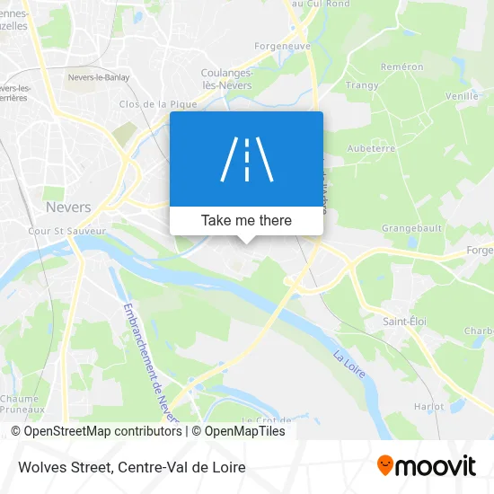 Rue Aux Loups map