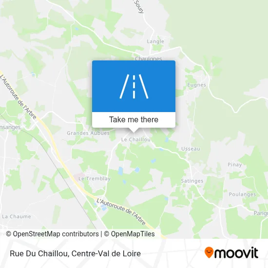 Rue Du Chaillou map