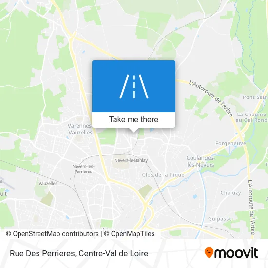 Rue Des Perrieres map