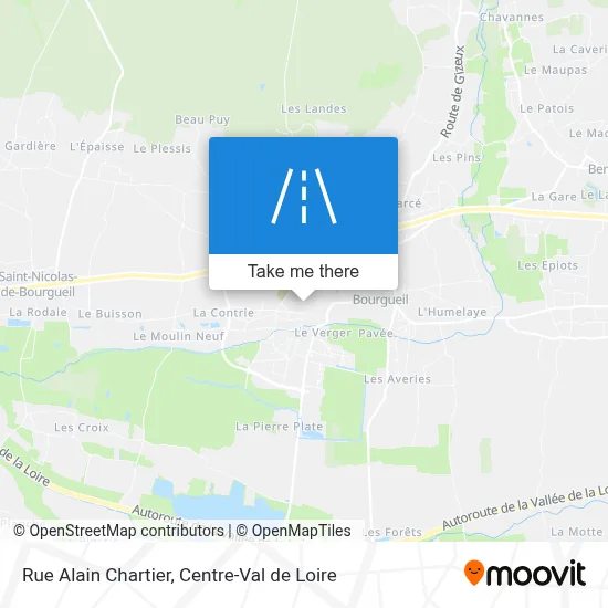 Rue Alain Chartier map