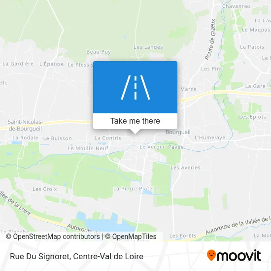 Rue Du Signoret map
