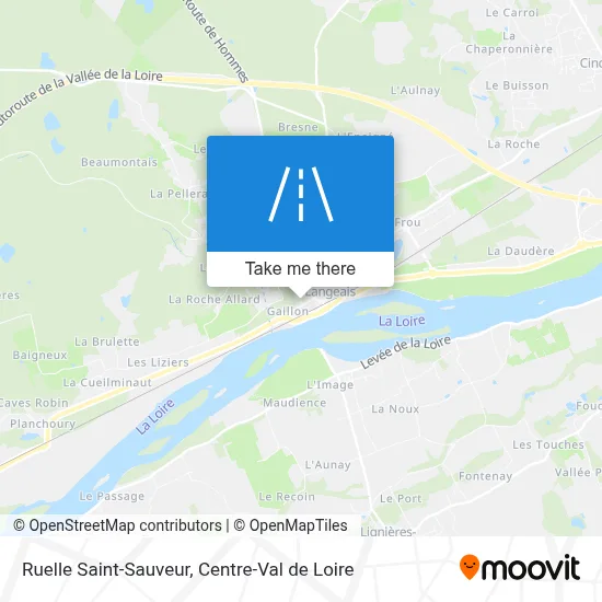 Ruelle Saint-Sauveur map