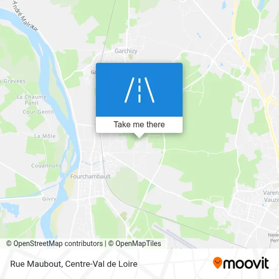 Rue Maubout map