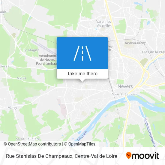 Rue Stanislas De Champeaux map