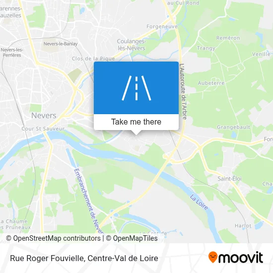 Rue Roger Fouvielle map