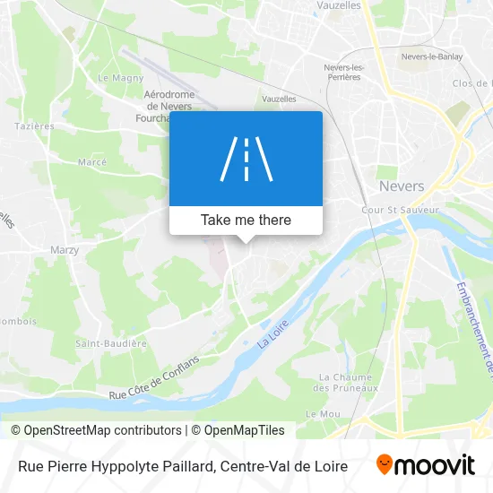 Rue Pierre Hyppolyte Paillard map