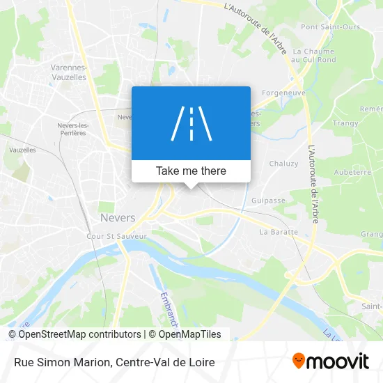 Rue Simon Marion map