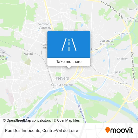 Rue Des Innocents map