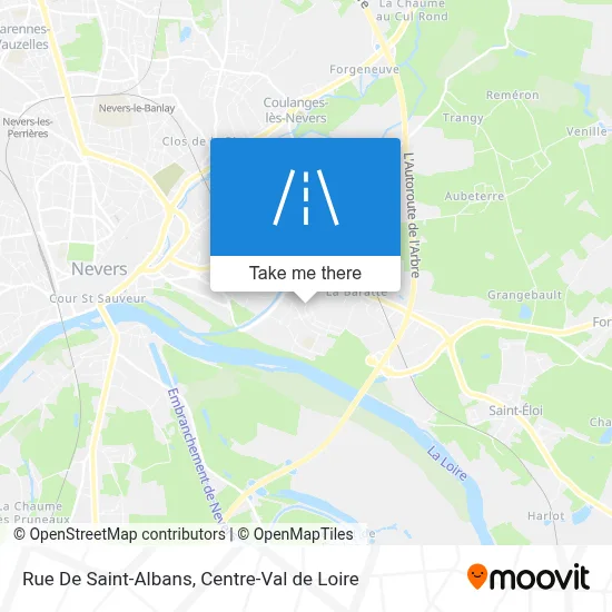 Rue De Saint-Albans map
