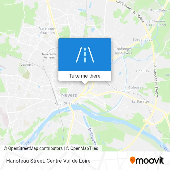 Rue Hanoteau map