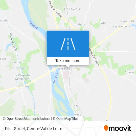 Rue Du Filet map