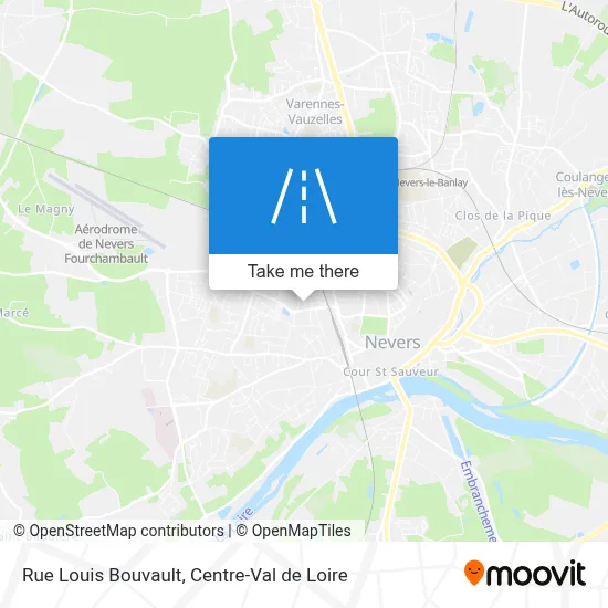 Rue Louis Bouvault map