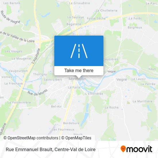 Rue Emmanuel Brault map