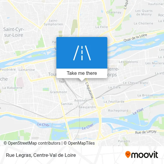 Rue Legras map