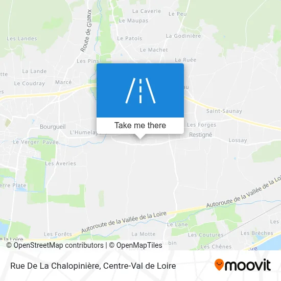 Rue De La Chalopinière map