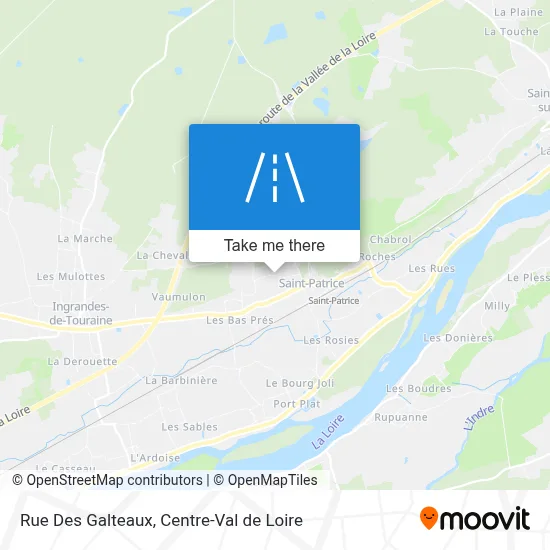 Rue Des Galteaux map