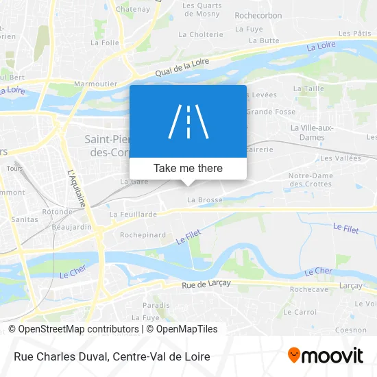 Rue Charles Duval map