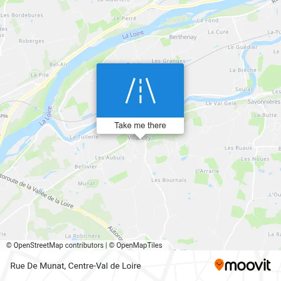 Rue De Munat map