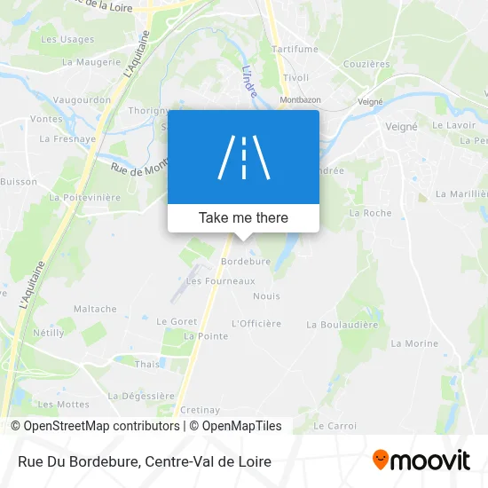 Rue Du Bordebure map