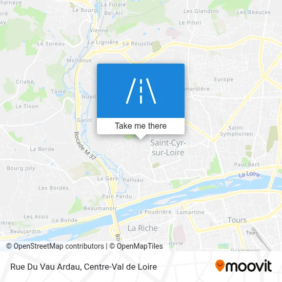 Rue Du Vau Ardau map