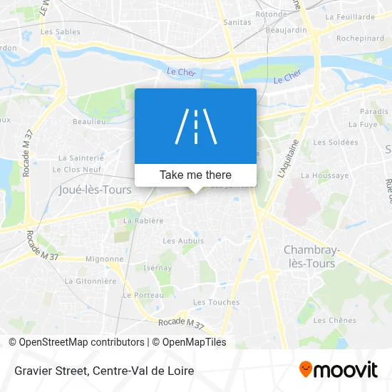Rue Du Gravier map