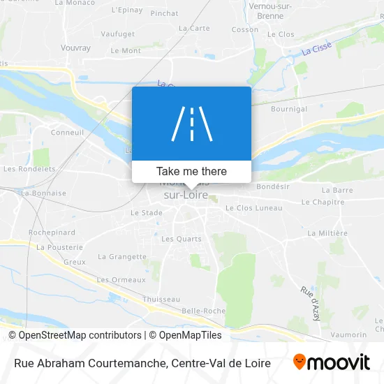 Rue Abraham Courtemanche map